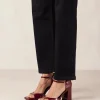 Argil - Tacones Anchos De Charol Rojo