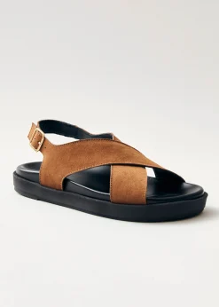 Aubrey Sandalias De Cuero Negro