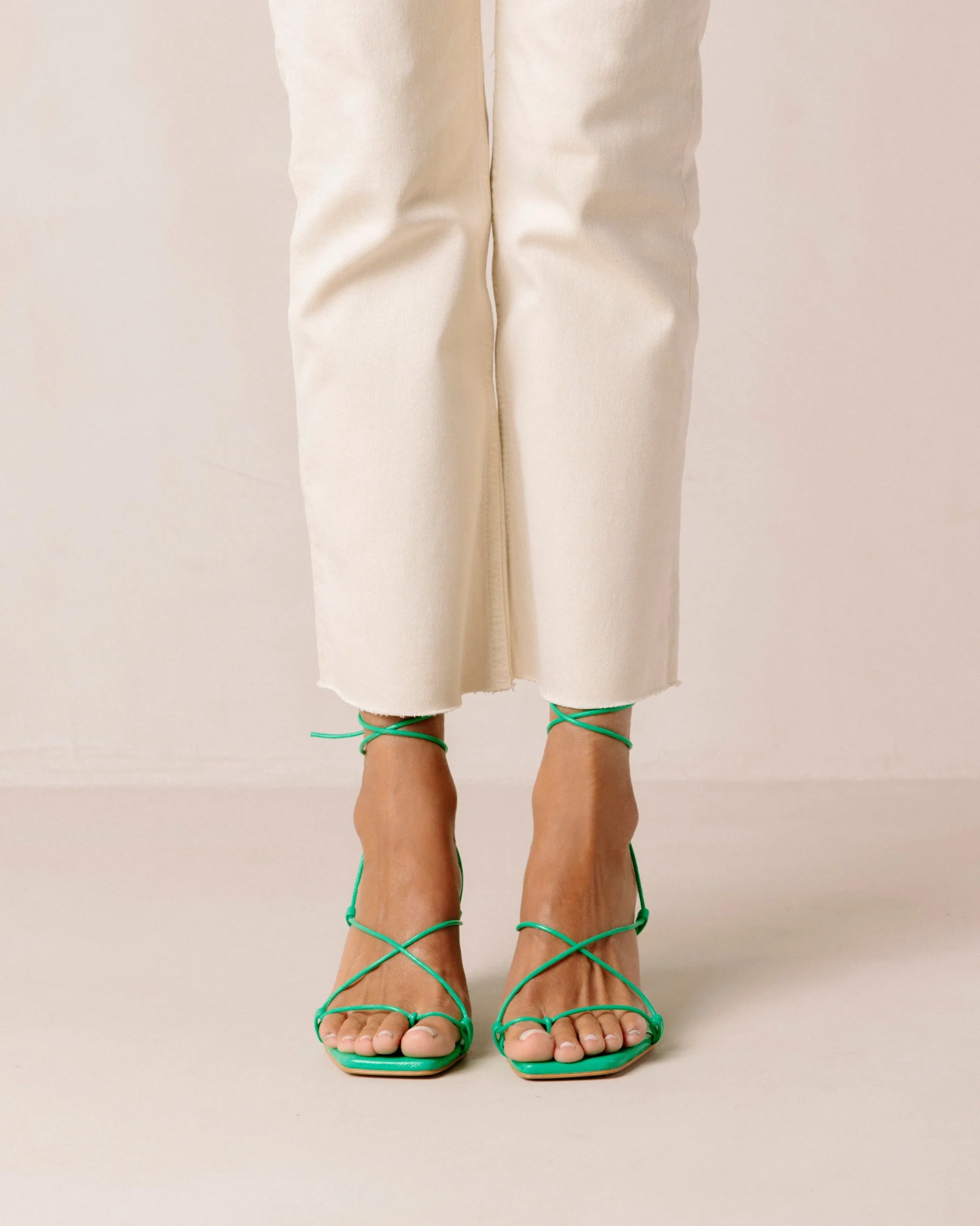 Bellini - Sandalias Verdes De Piel