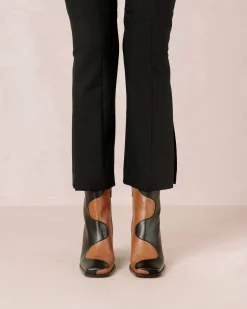 Blair - Botas De Piel Negras Y Marrones