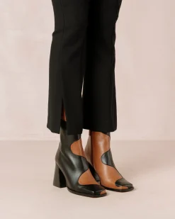 Blair - Botas De Piel Negras Y Marrones