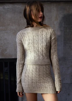 Blossom Jersey De Punto Gris