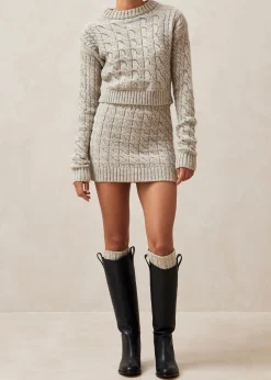 Blossom Jersey De Punto Gris