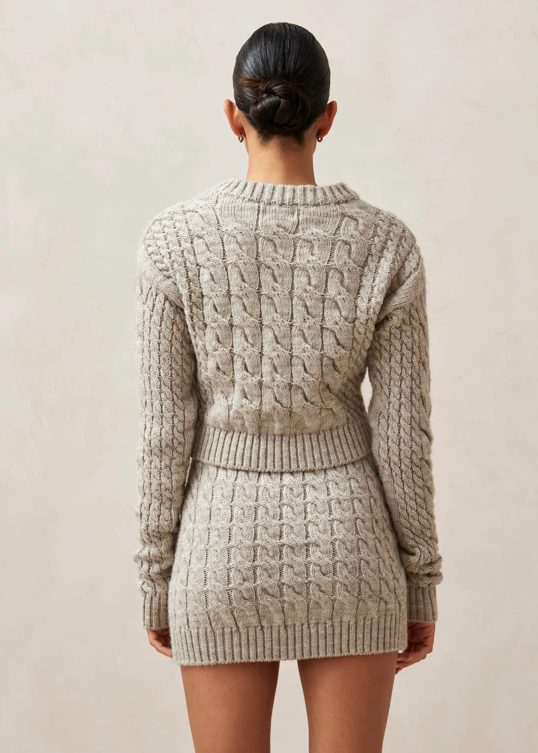 Blossom Jersey De Punto Gris