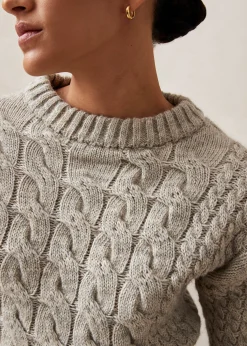 Blossom Jersey De Punto Gris