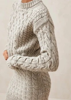 Blossom Jersey De Punto Gris