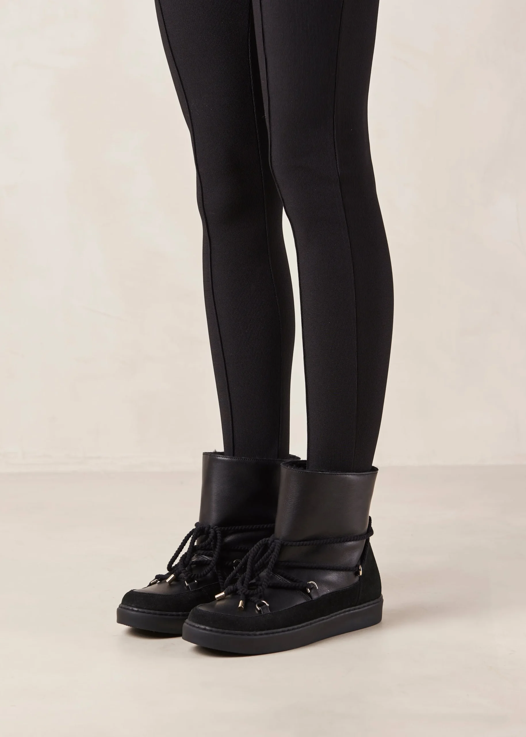 Borealis - Botas Negras De Piel