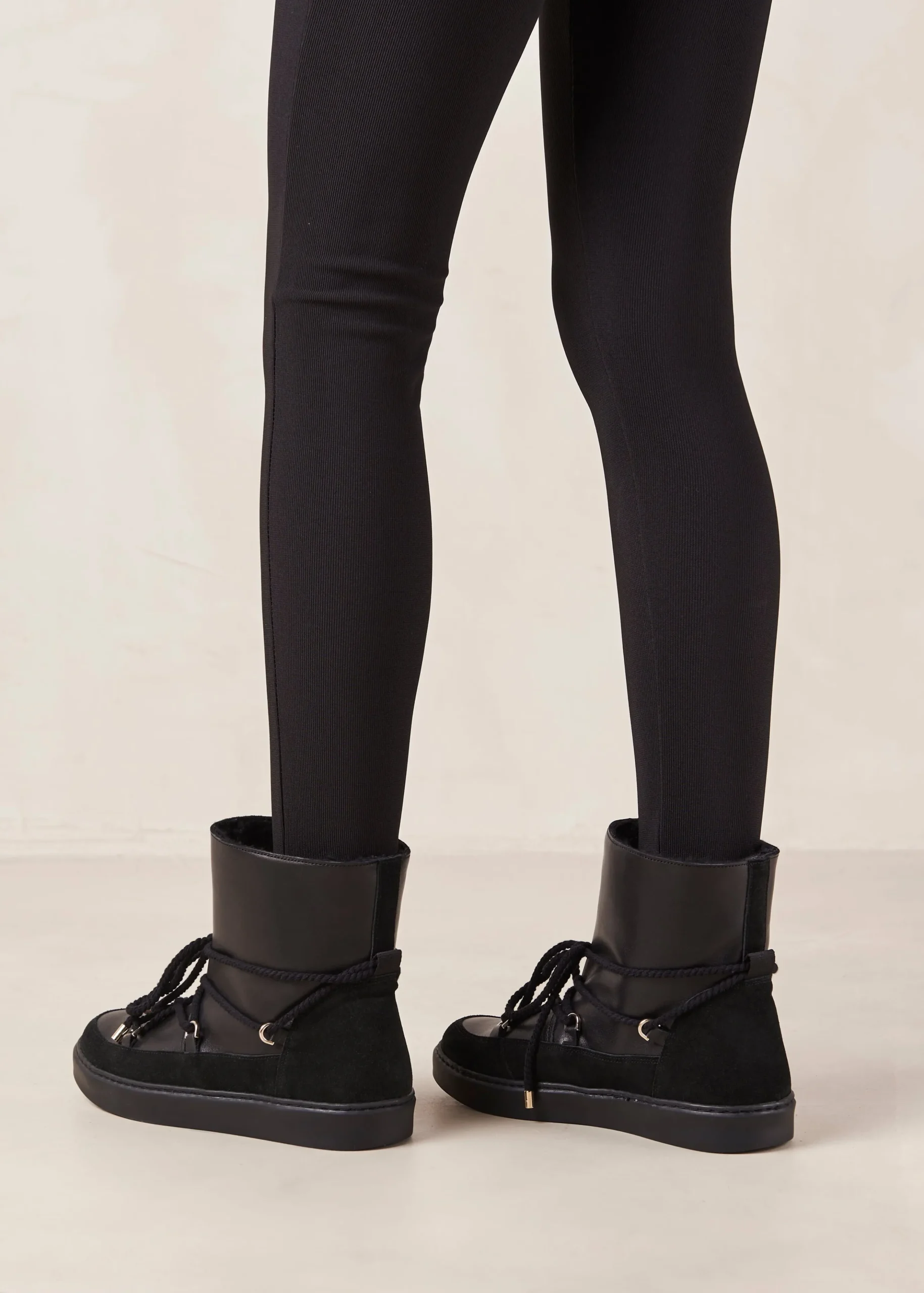 Borealis - Botas Negras De Piel
