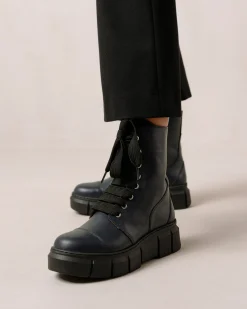 Can Can - Botas De Piel Azul