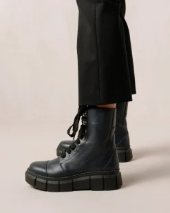 Can Can - Botas De Piel Azul