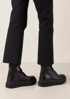 Can Can Croco - Botas Negras De Piel