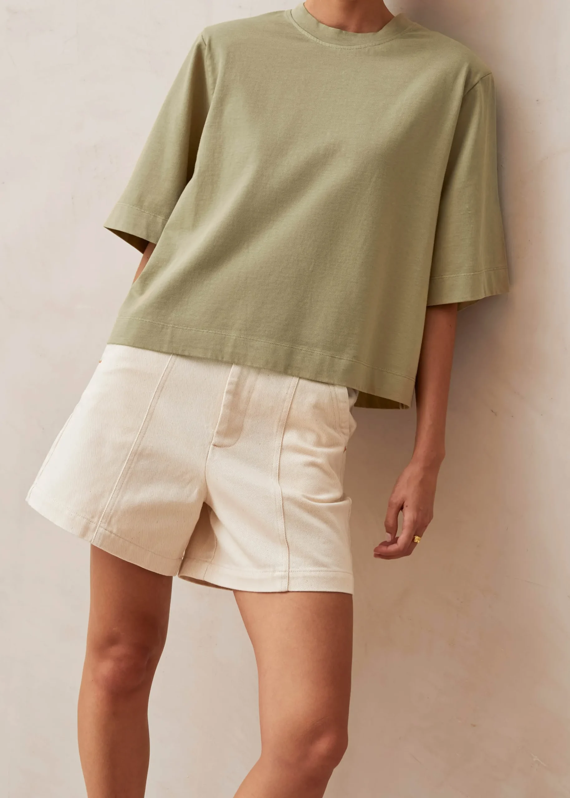 Capa Camiseta Color Kaki