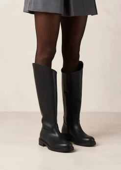 Carson - Botas Negras De Montar Veganas