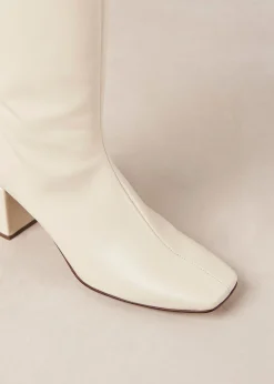 Chalk - Botas Blancas De Piel Vegana