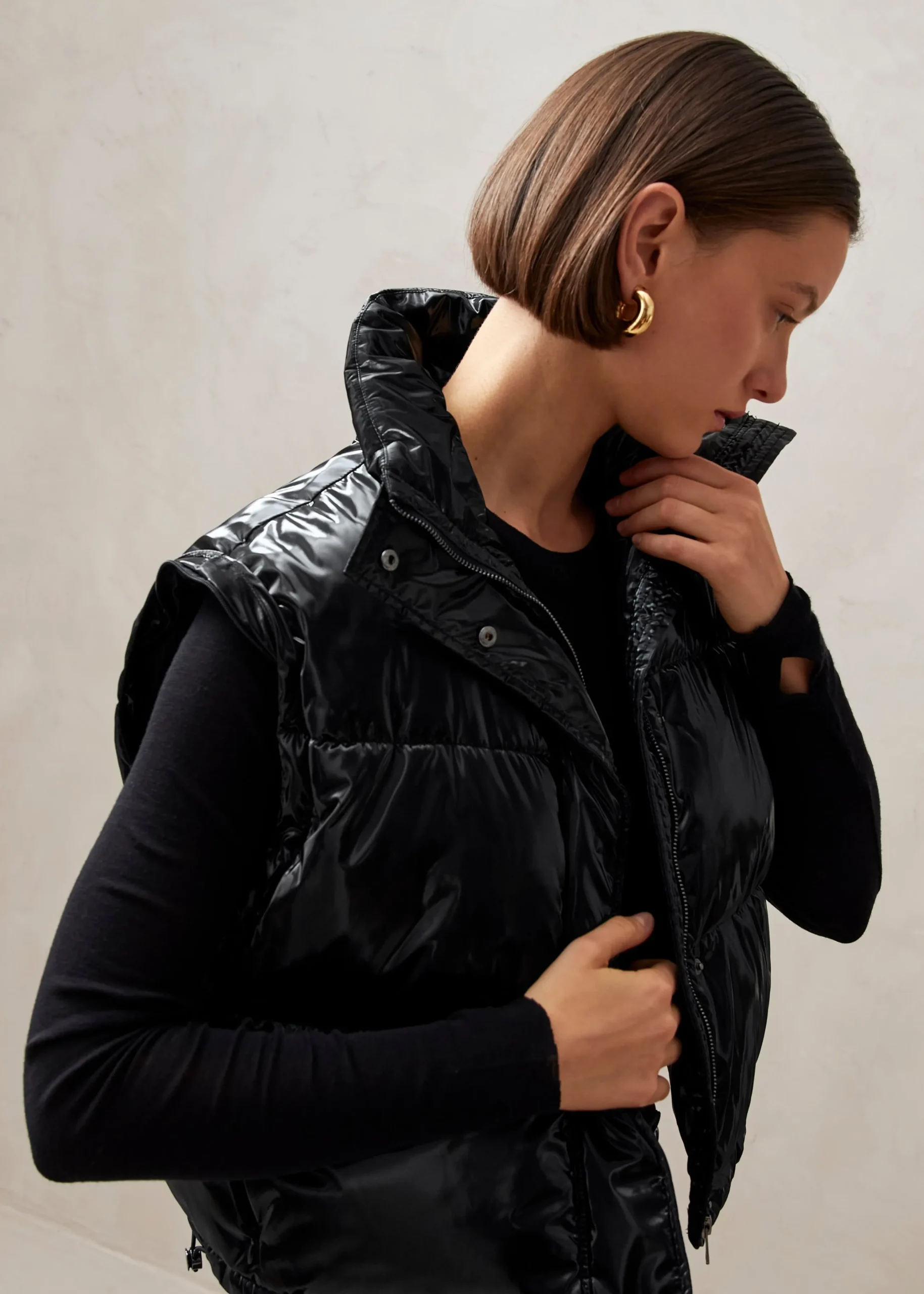 Chicago - Chaqueta Acolchada Negra