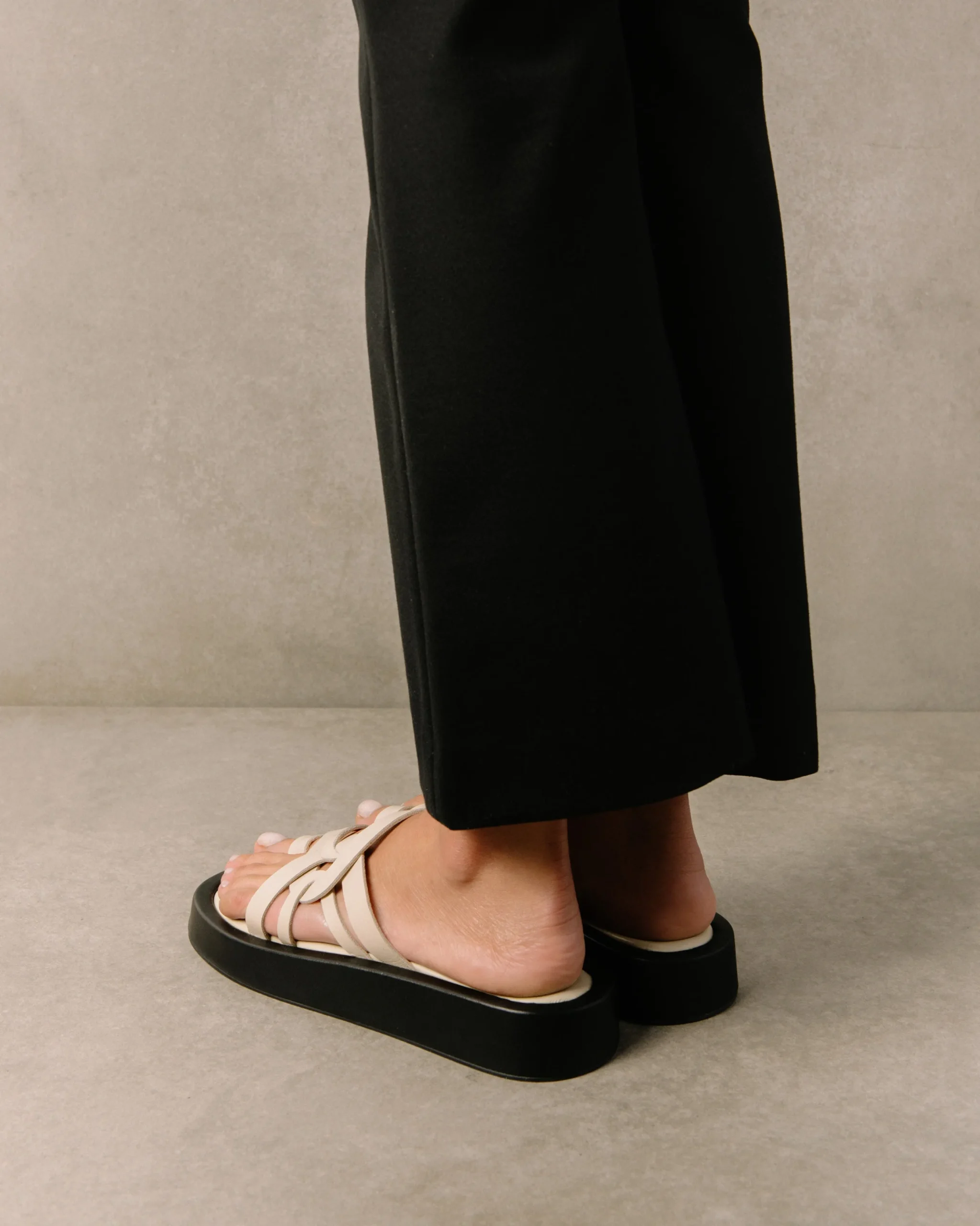 Cool - Sandalias Blancas De Piel