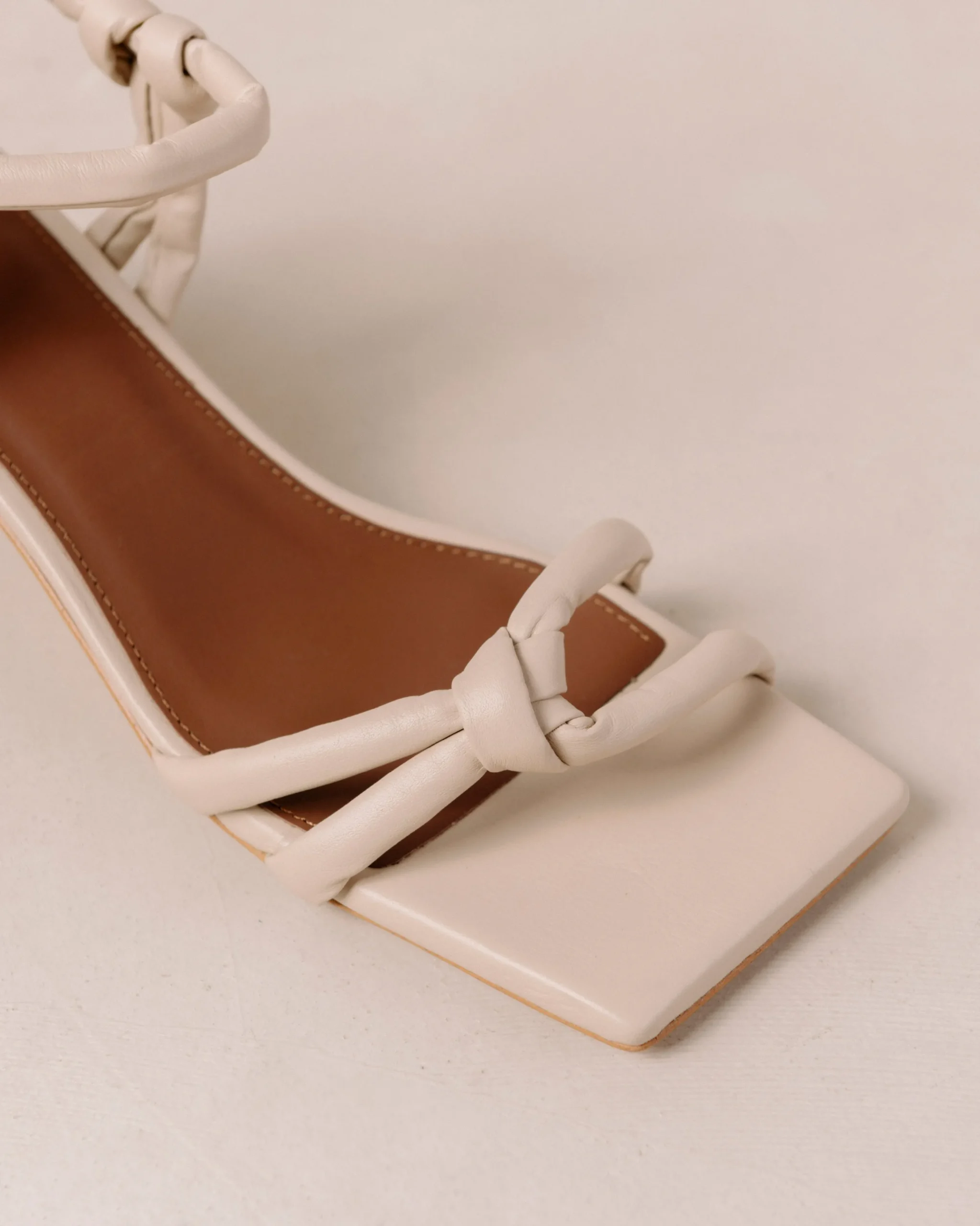 Creative - Sandalias De Piel Blancas
