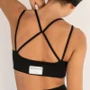 Crossed Back - Top Negro