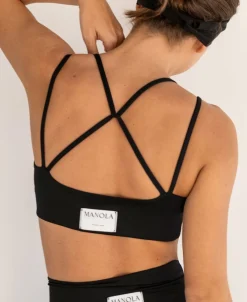 Crossed Back - Top Negro