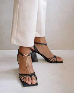 Daisy - Sandalias Blancas De Piel