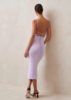 Delicate - Vestido De Punto Lila