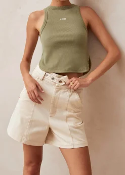 Dina Camiseta Verde Caqui