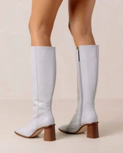 East - Botas Malvas De Piel