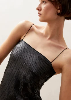 Elmi - Vestido Midi Negro
