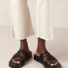 Goldie - Sandalias Blancas De Piel