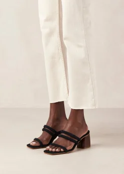 Grace - Sandalias Verdes De Piel