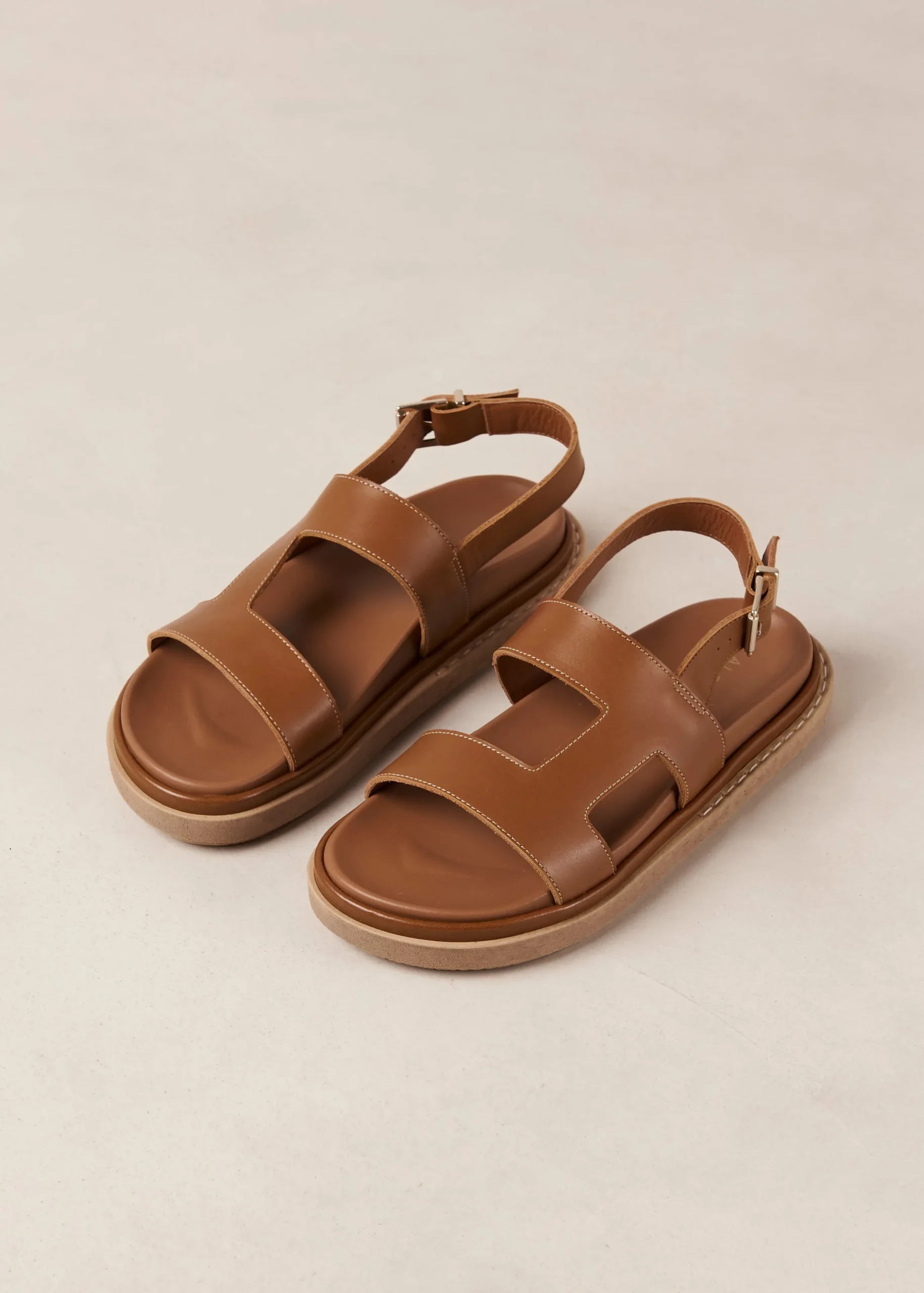 Harper - Sandalias Negras De Piel