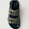 Harper - Sandalias Rojas Y Rosas De Piel