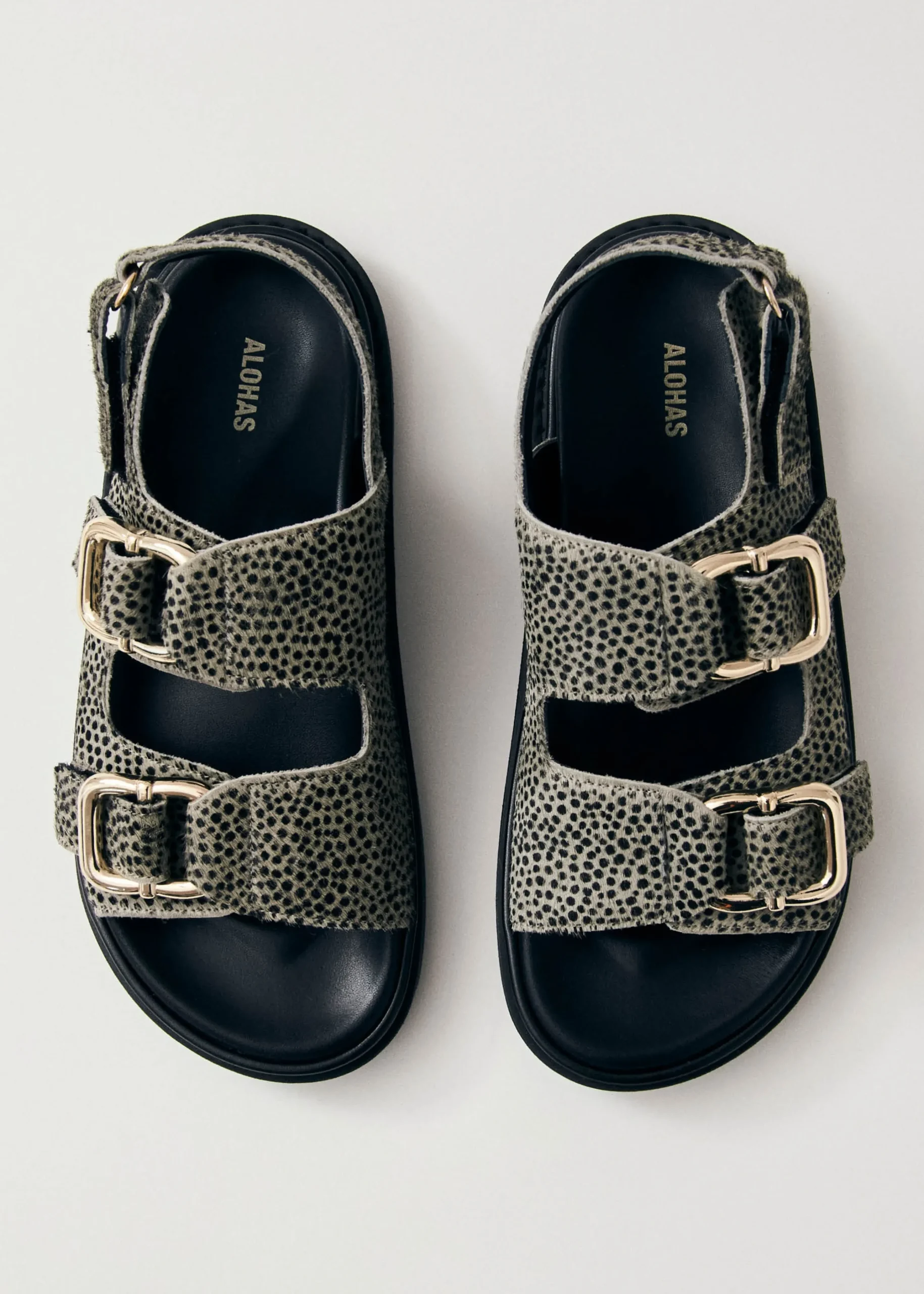 Harper - Sandalias Rojas Y Rosas De Piel