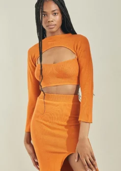 Hustle - Top De Punto Naranja
