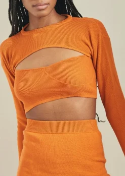 Hustle - Top De Punto Naranja