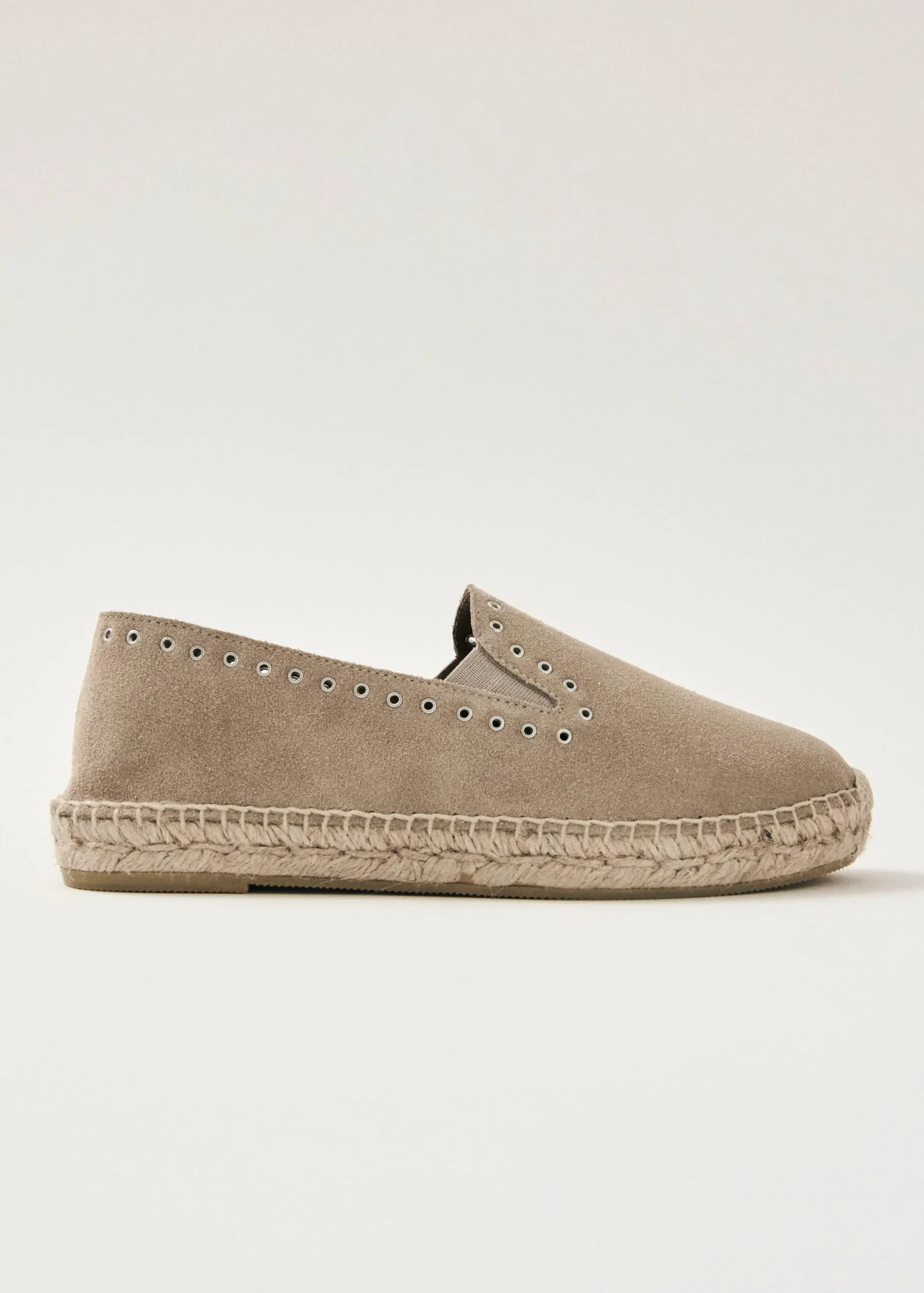 Ione Ante Beige Zapatos De Cuña De Alpargata