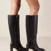Isobel - Botas Negras De Piel
