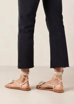 Jakara Sandalias De Cuero Negro