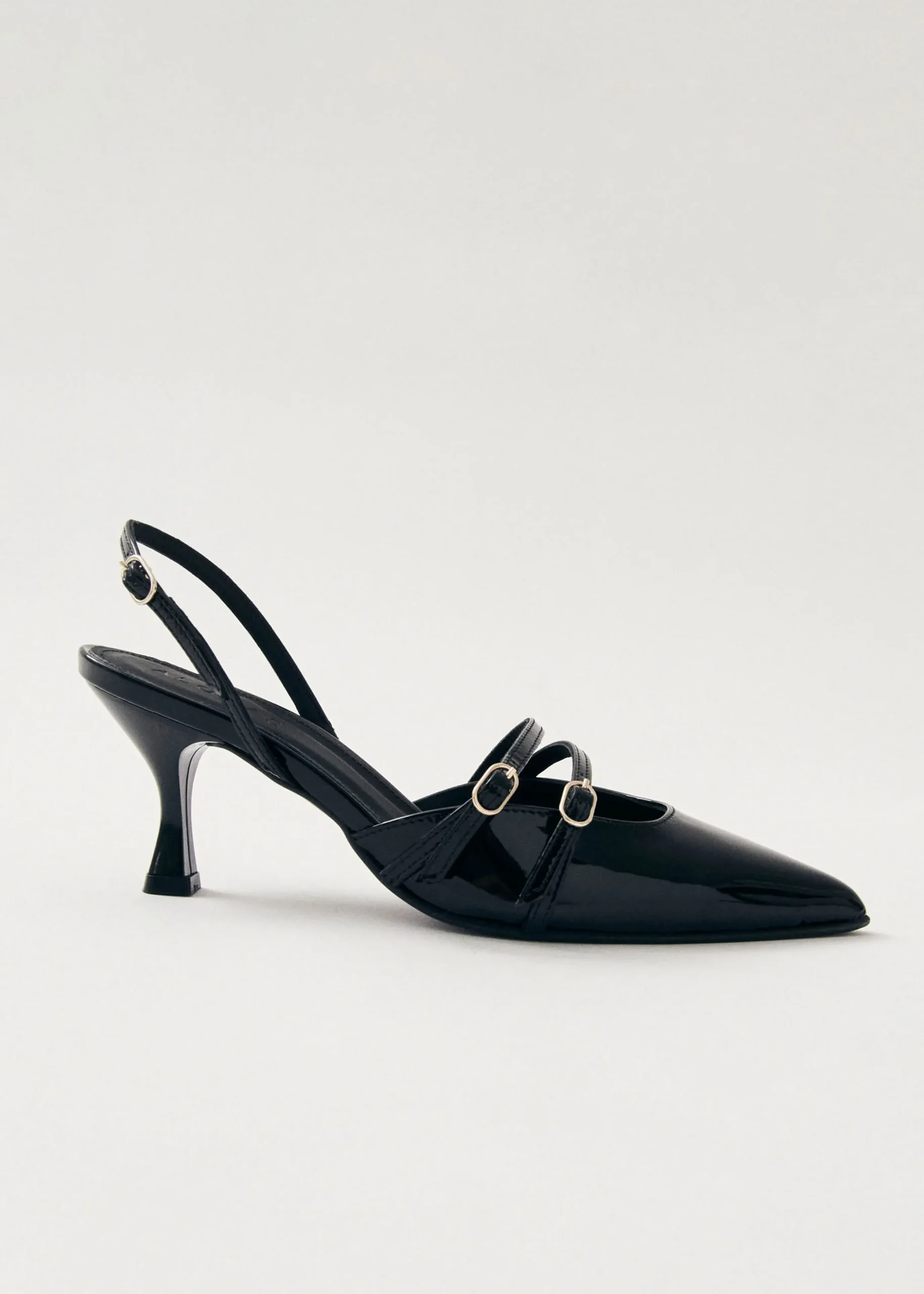Joelle Onix Tacones De Cuero Negro