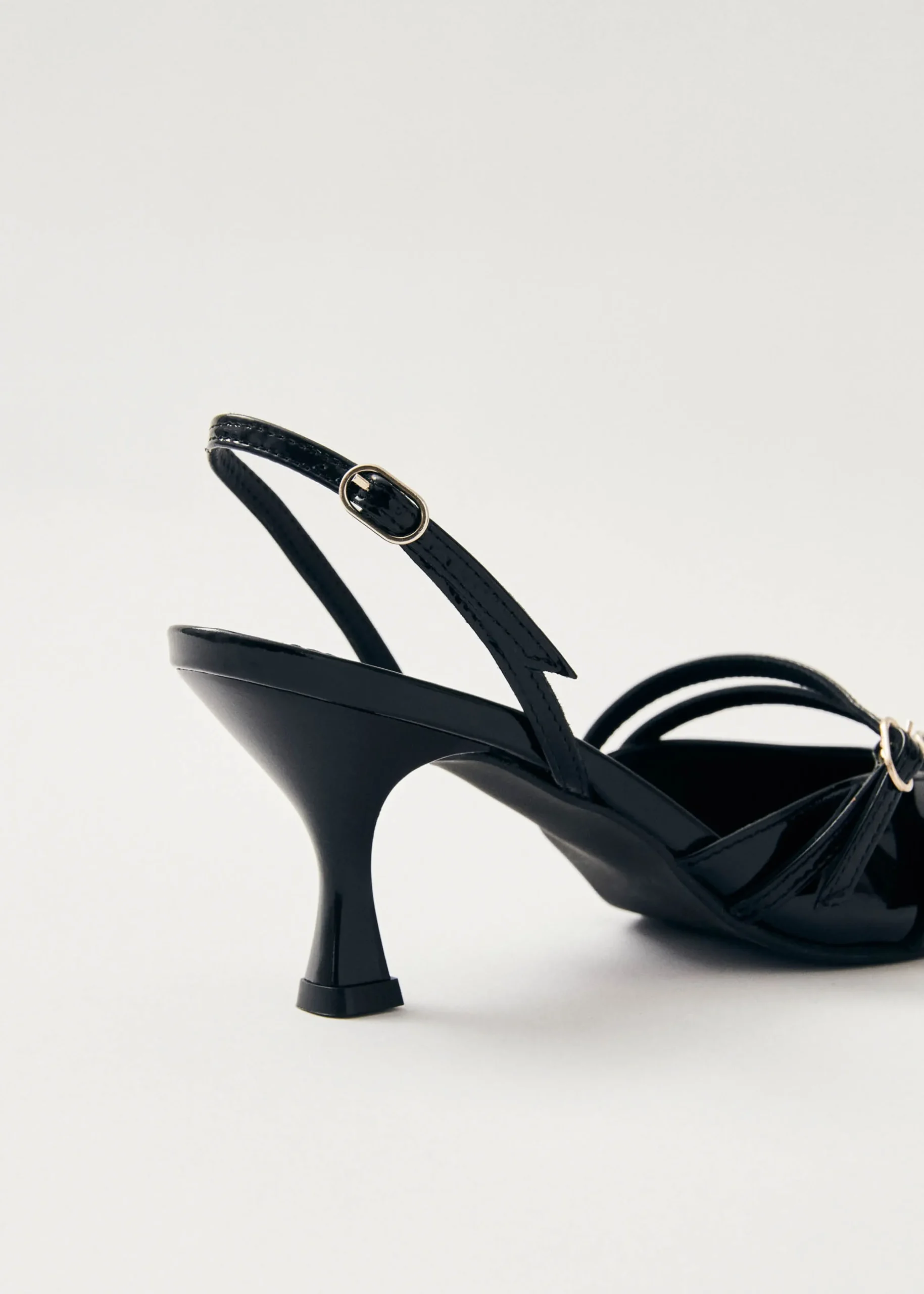 Joelle Onix Tacones De Cuero Negro
