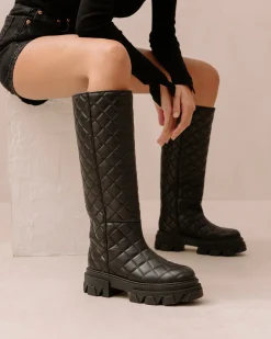 Katiuska Goal Digger - Botas Negras De Piel