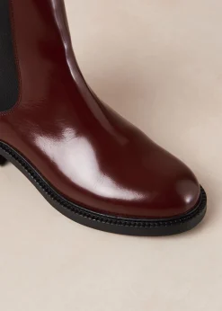Lanz - Botines Chelsea Burdeos