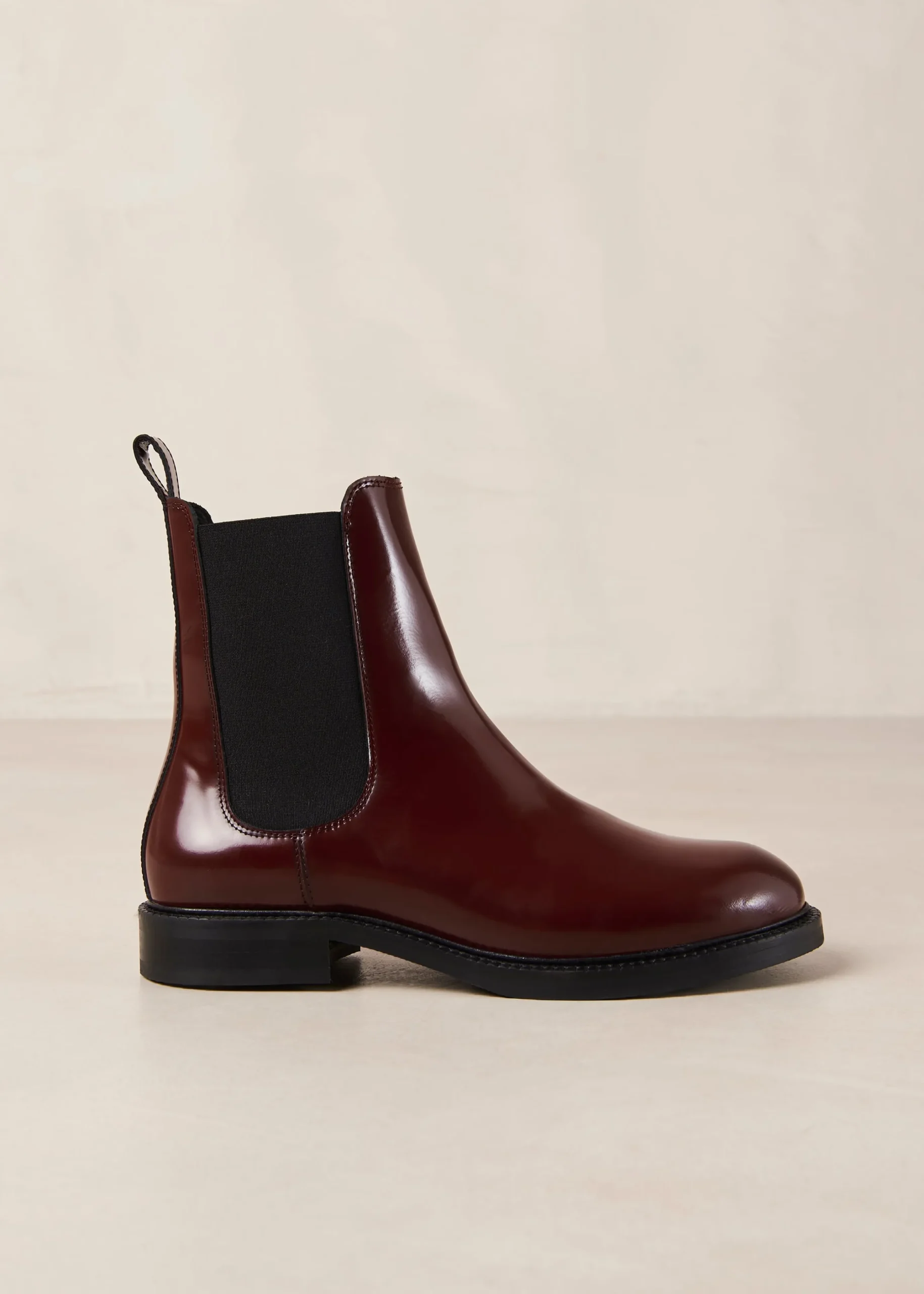 Lanz - Botines Chelsea Burdeos