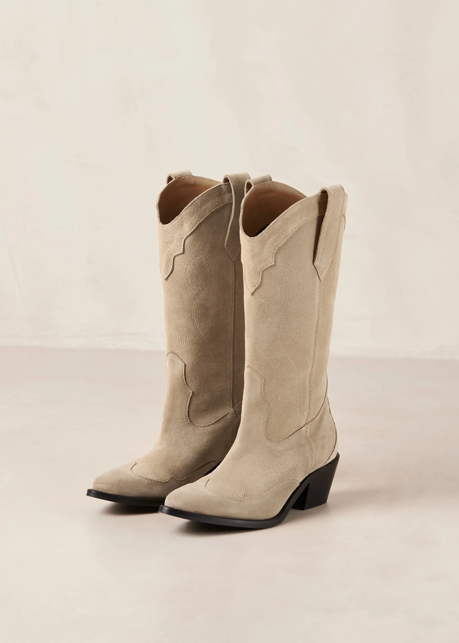 Liberty - Botas Cowboy De Ante Beige