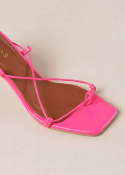 Manhattan - Sandalias De Tacón Naranja