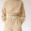 Menina Crop - Jersey De Algodón Beige