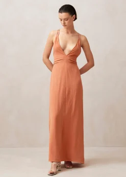 Mia - Vestido Naranja