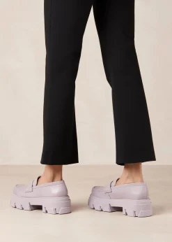 Mocasines De Cuero Lila Trailblazer