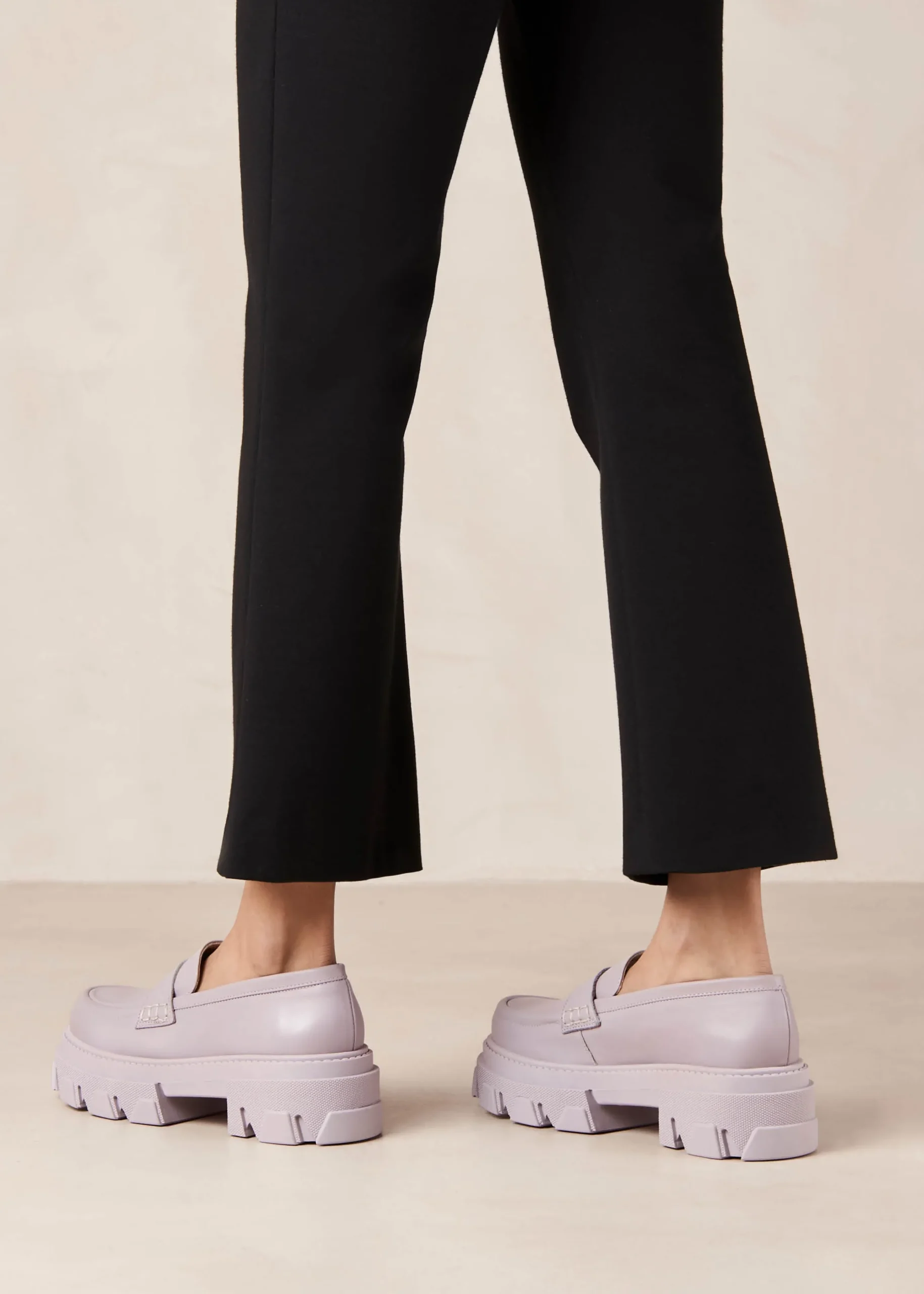 Mocasines De Cuero Lila Trailblazer
