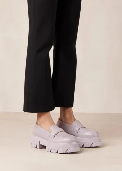 Mocasines De Cuero Lila Trailblazer